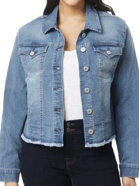 Angels Forever Yang Denim Jacket Stretch Women’s XLarge